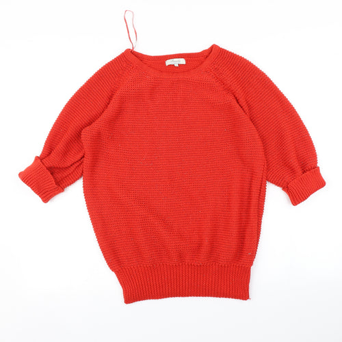 Peacocks Womens Red   Pullover Jumper Size 14