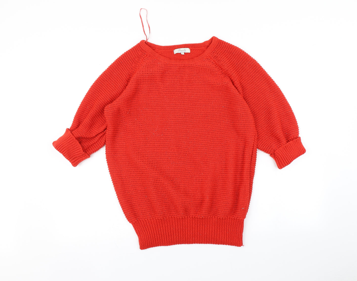 Peacocks Womens Red   Pullover Jumper Size 14