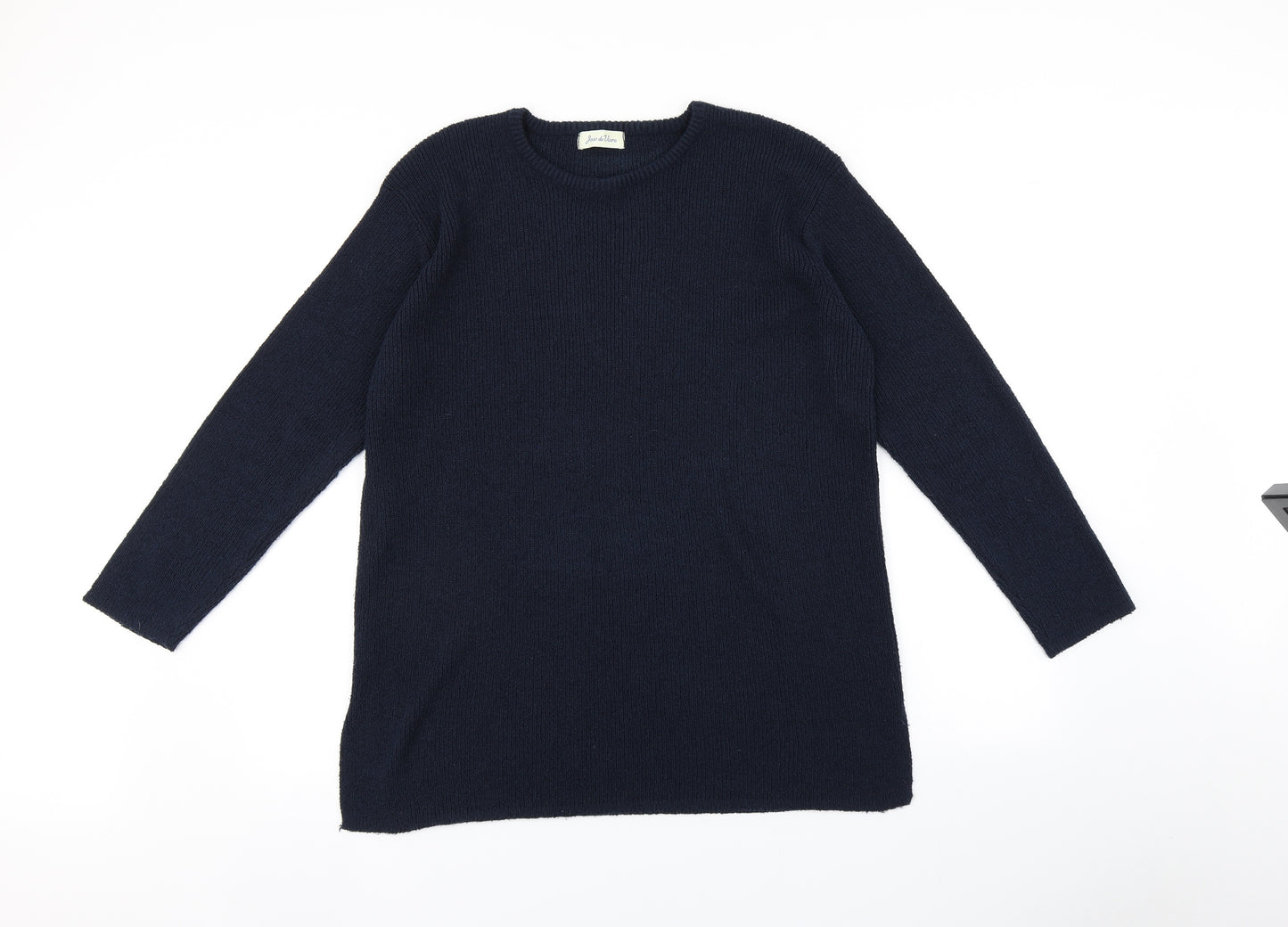 JOIE DE VIURE Womens Blue   Pullover Jumper Size XL