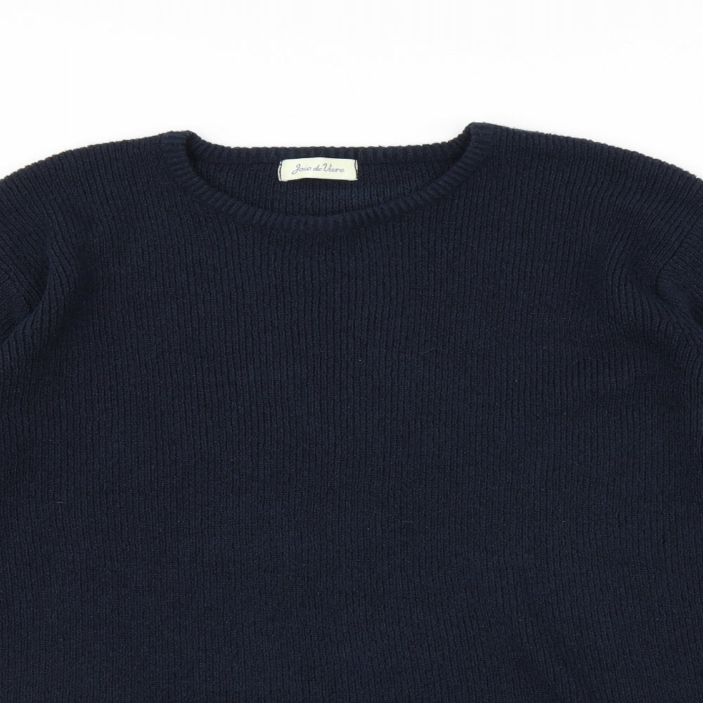 JOIE DE VIURE Womens Blue   Pullover Jumper Size XL
