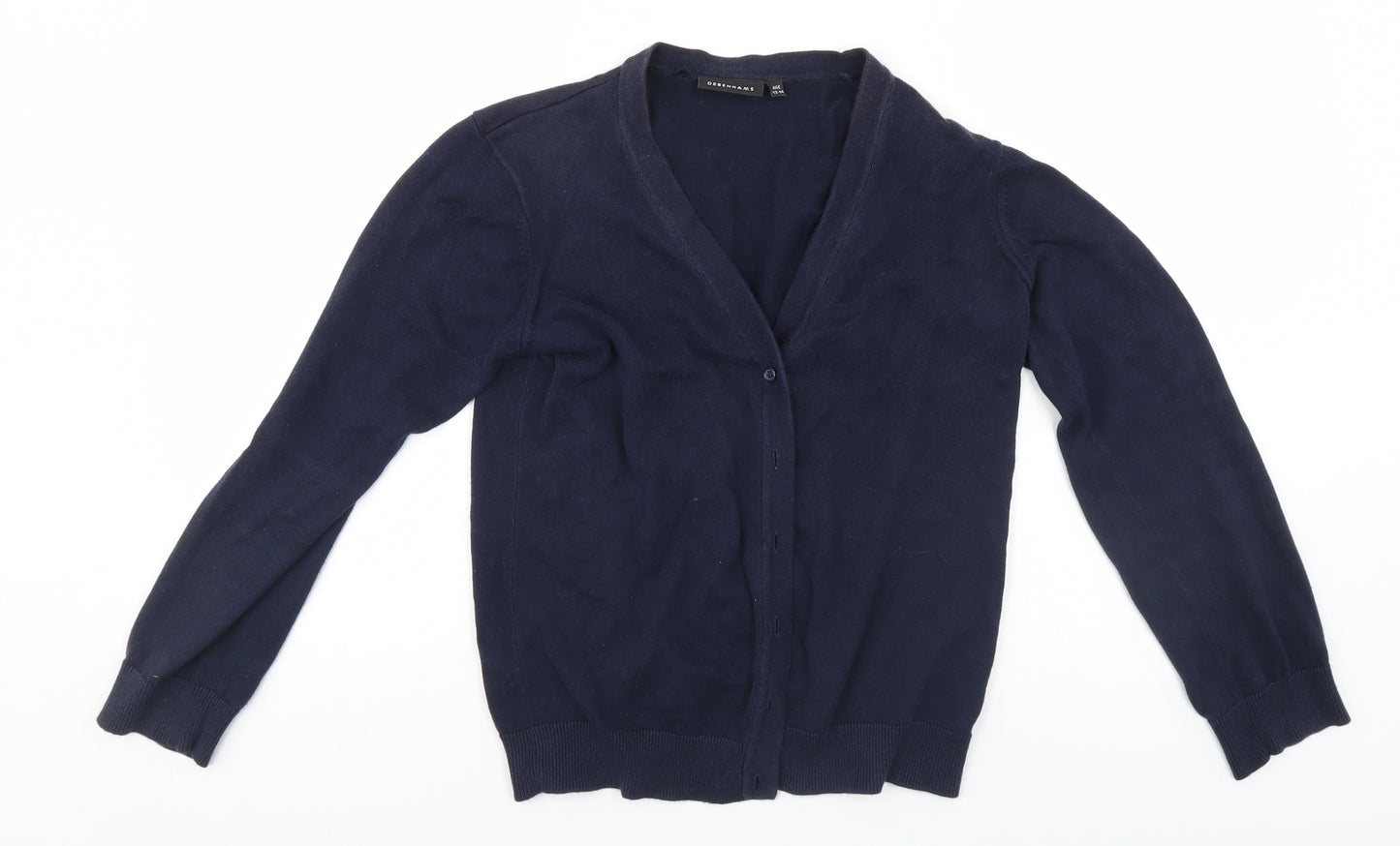 Debenhams Girls Blue   Cardigan Jumper Size 13-14 Years