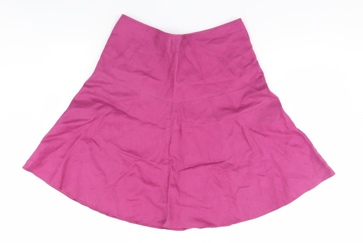 Marks and Spencer Womens Pink   A-Line Skirt Size 12