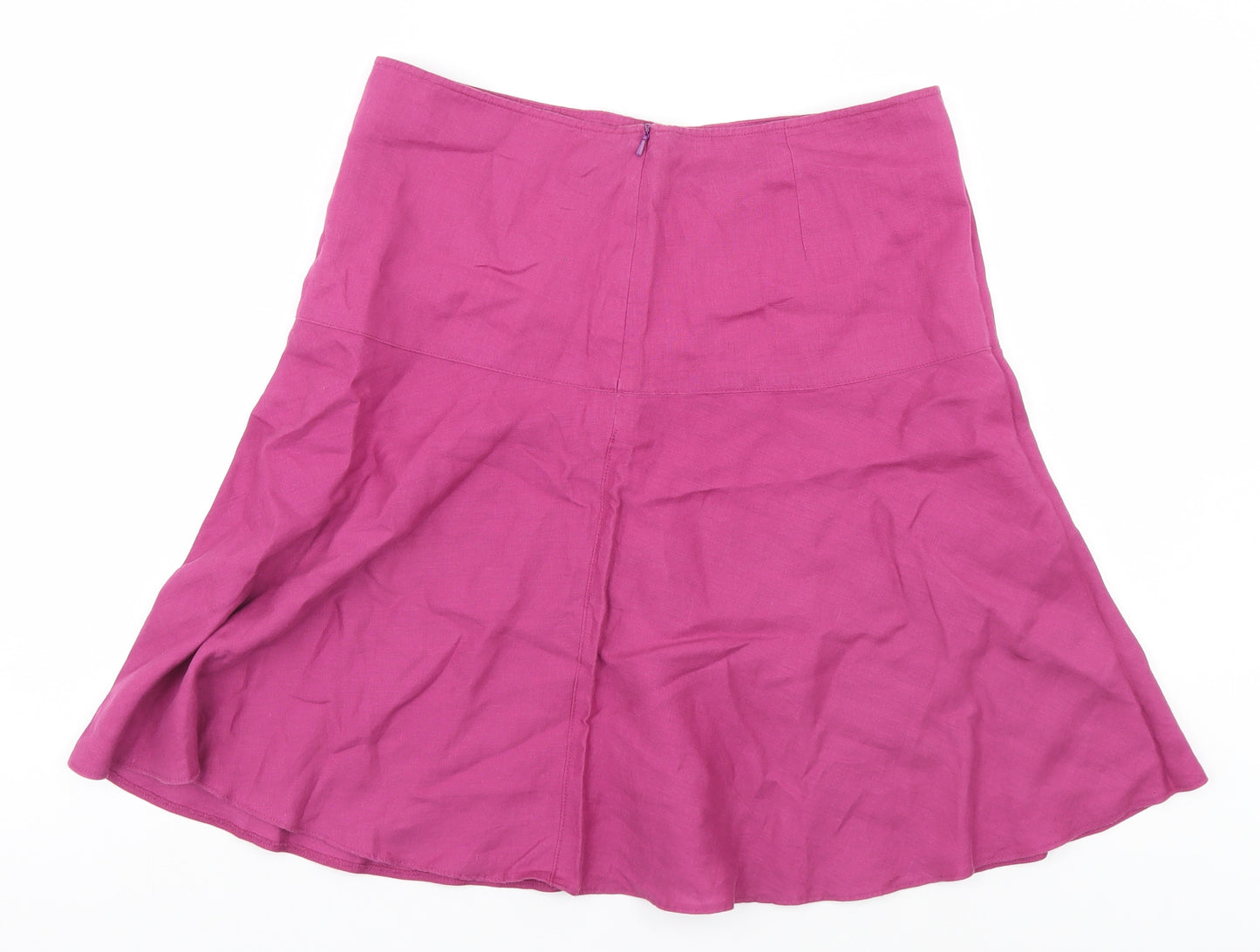 Marks and Spencer Womens Pink   A-Line Skirt Size 12