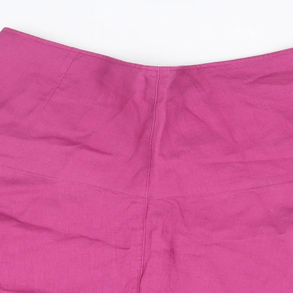 Marks and Spencer Womens Pink   A-Line Skirt Size 12