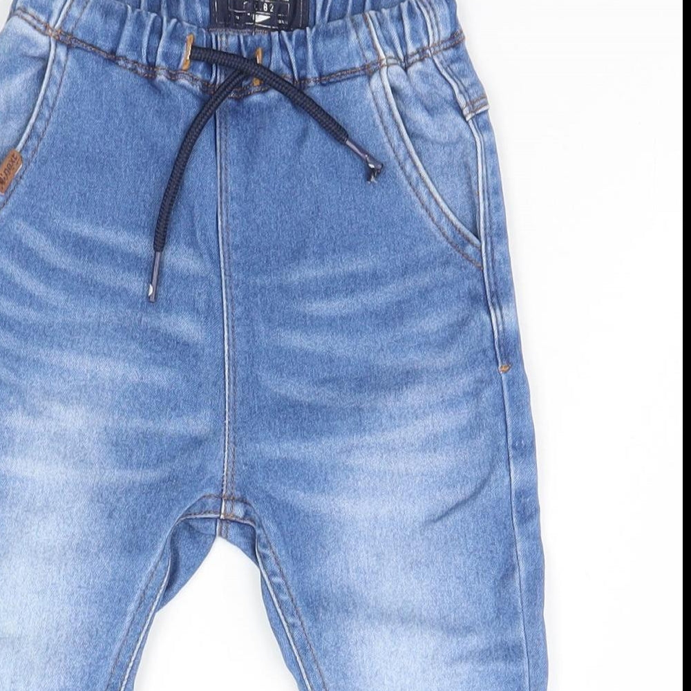 NEXT Baby Blue   Jogger Jeans Size 9-12 Months