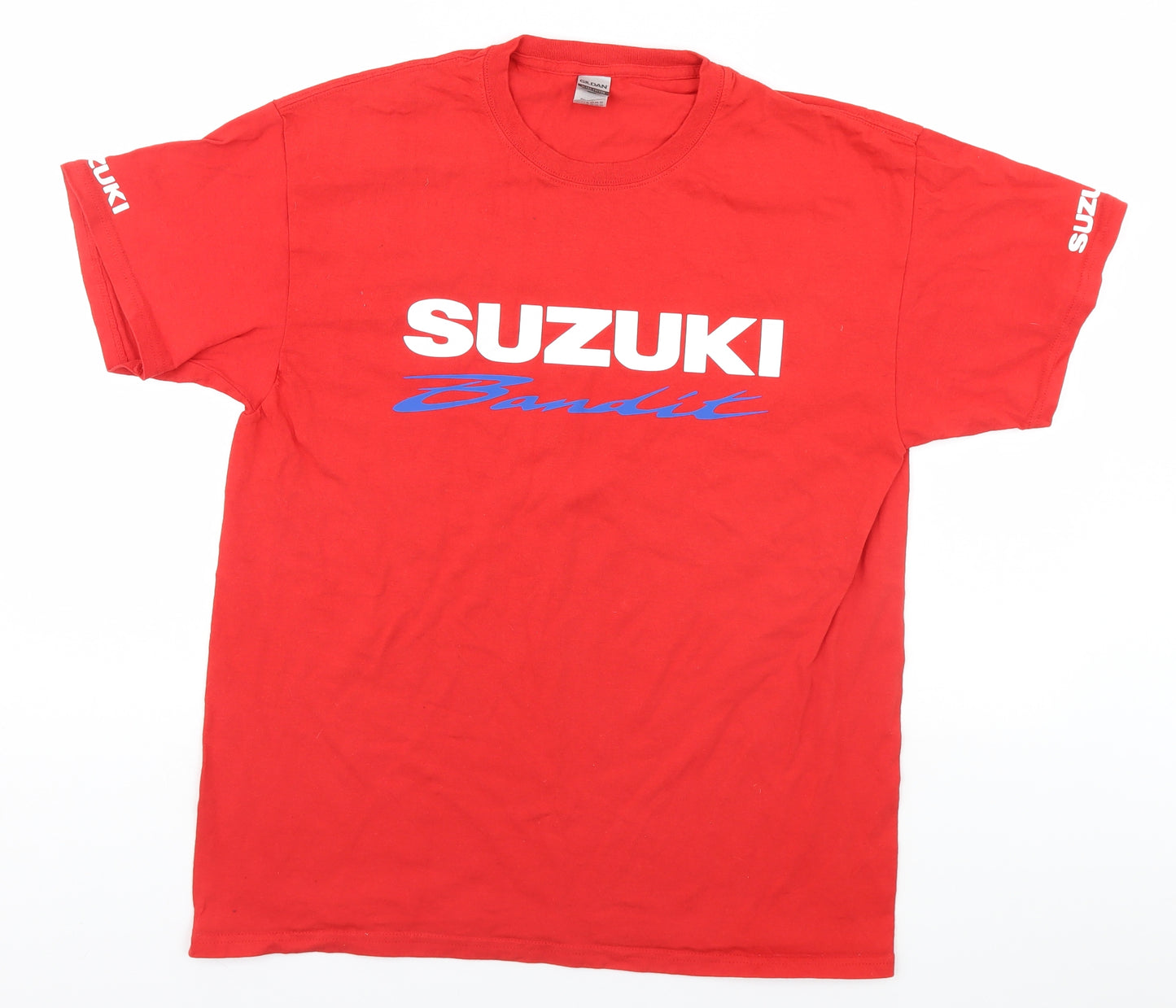 Suzuki Mens Red    T-Shirt Size L  - Suzuki