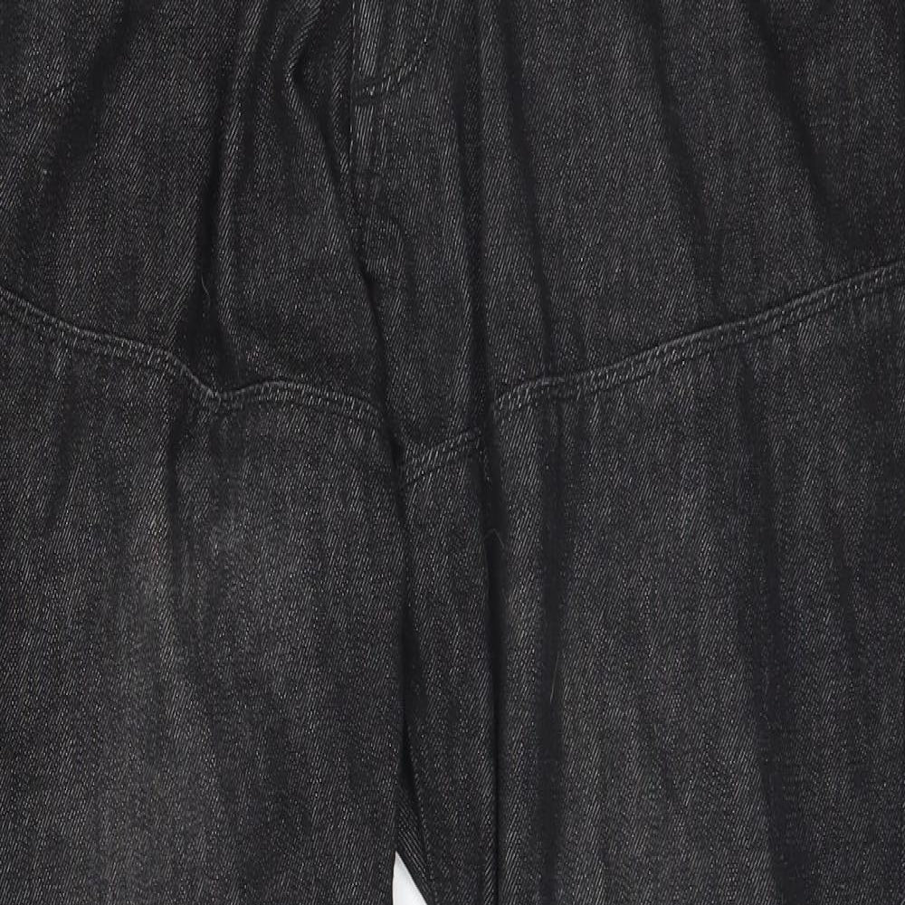 Authentic Mens Black   Straight Jeans Size 38 in L28 in