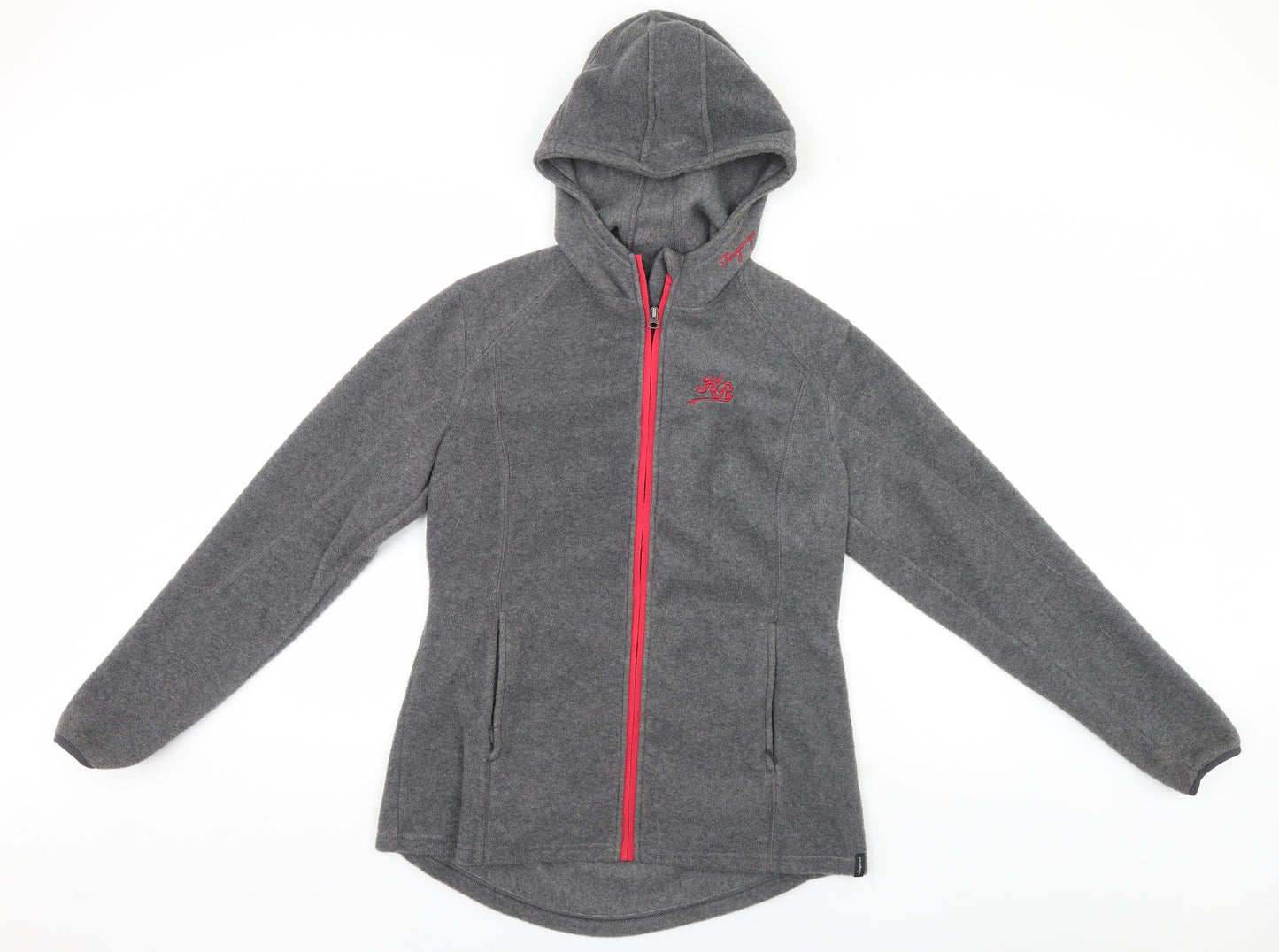 DECATHLON Womens Grey   Full Zip Hoodie Size 14