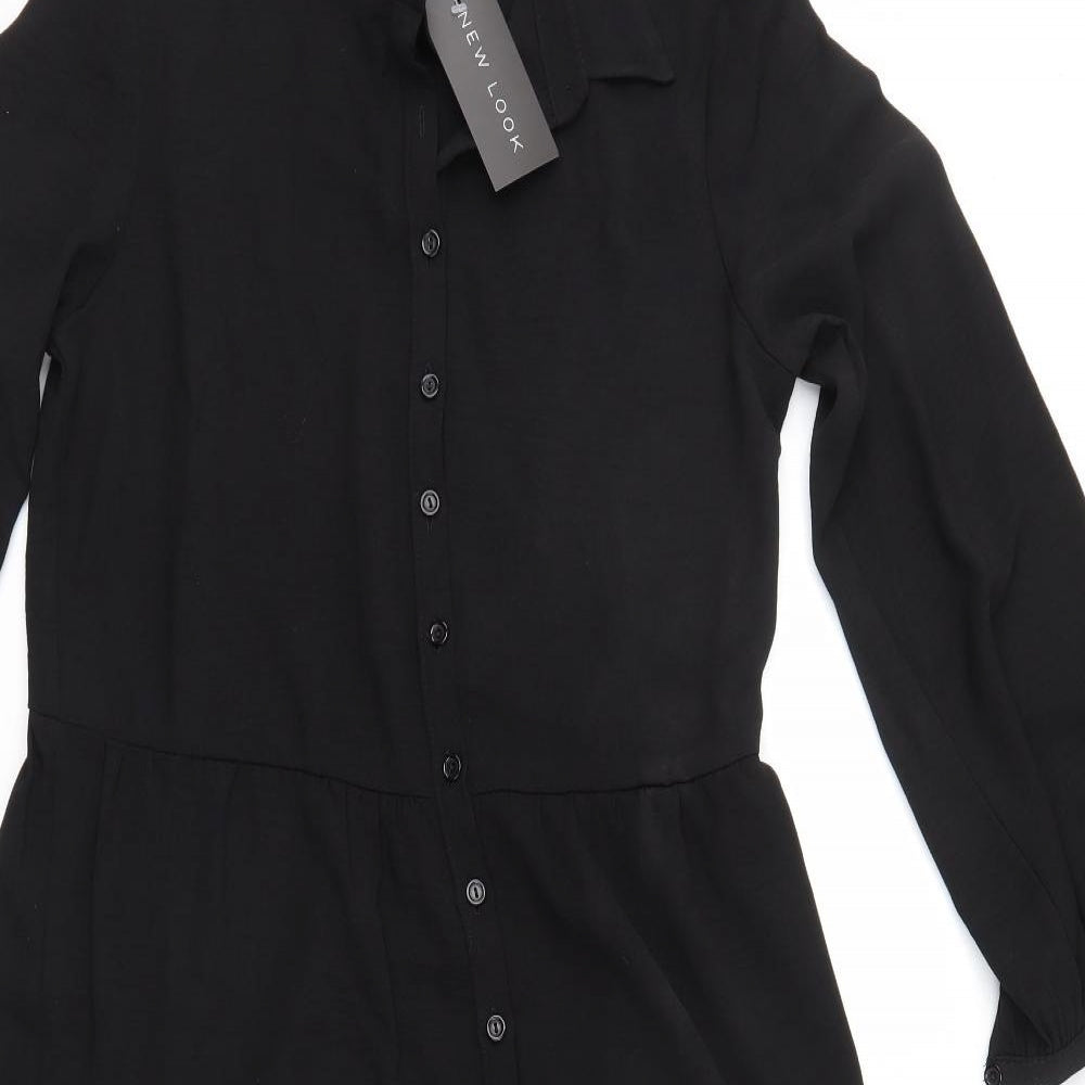 New Look Womens Black   A-Line  Size 10