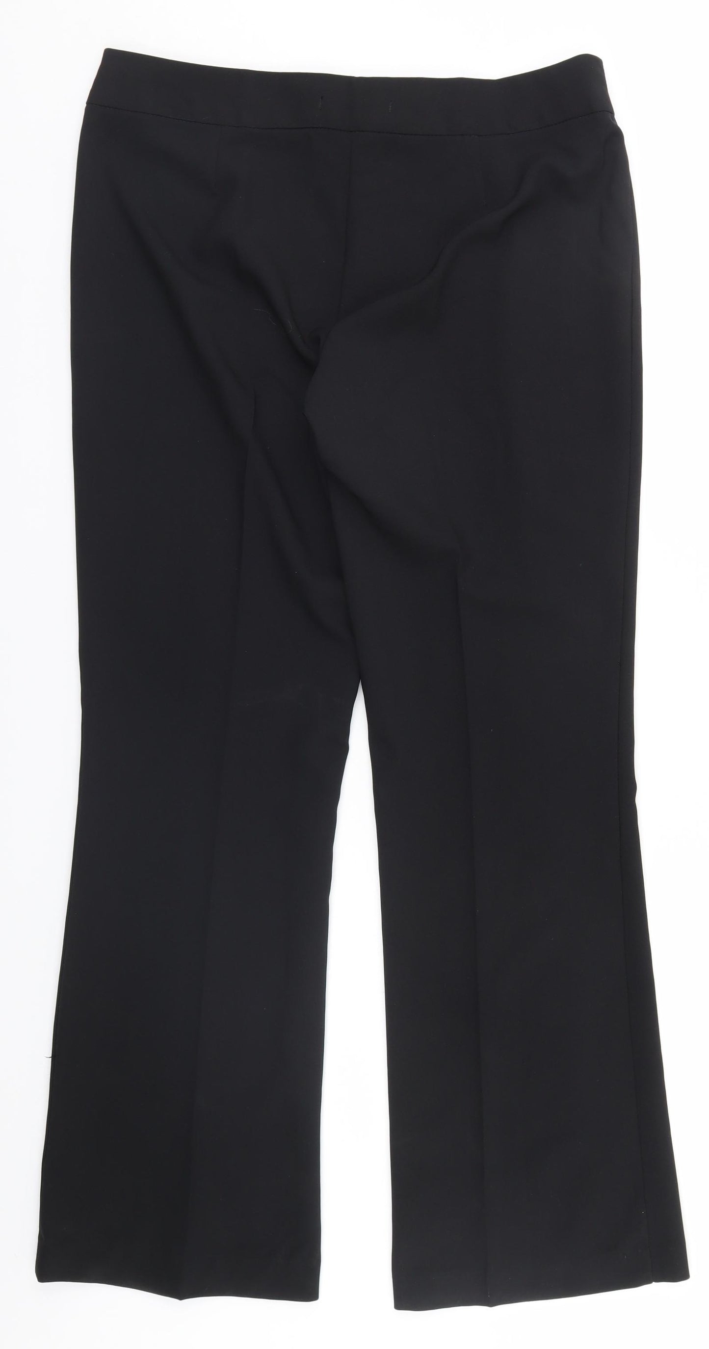 George Womens Black   Trousers  Size 14 L28 in