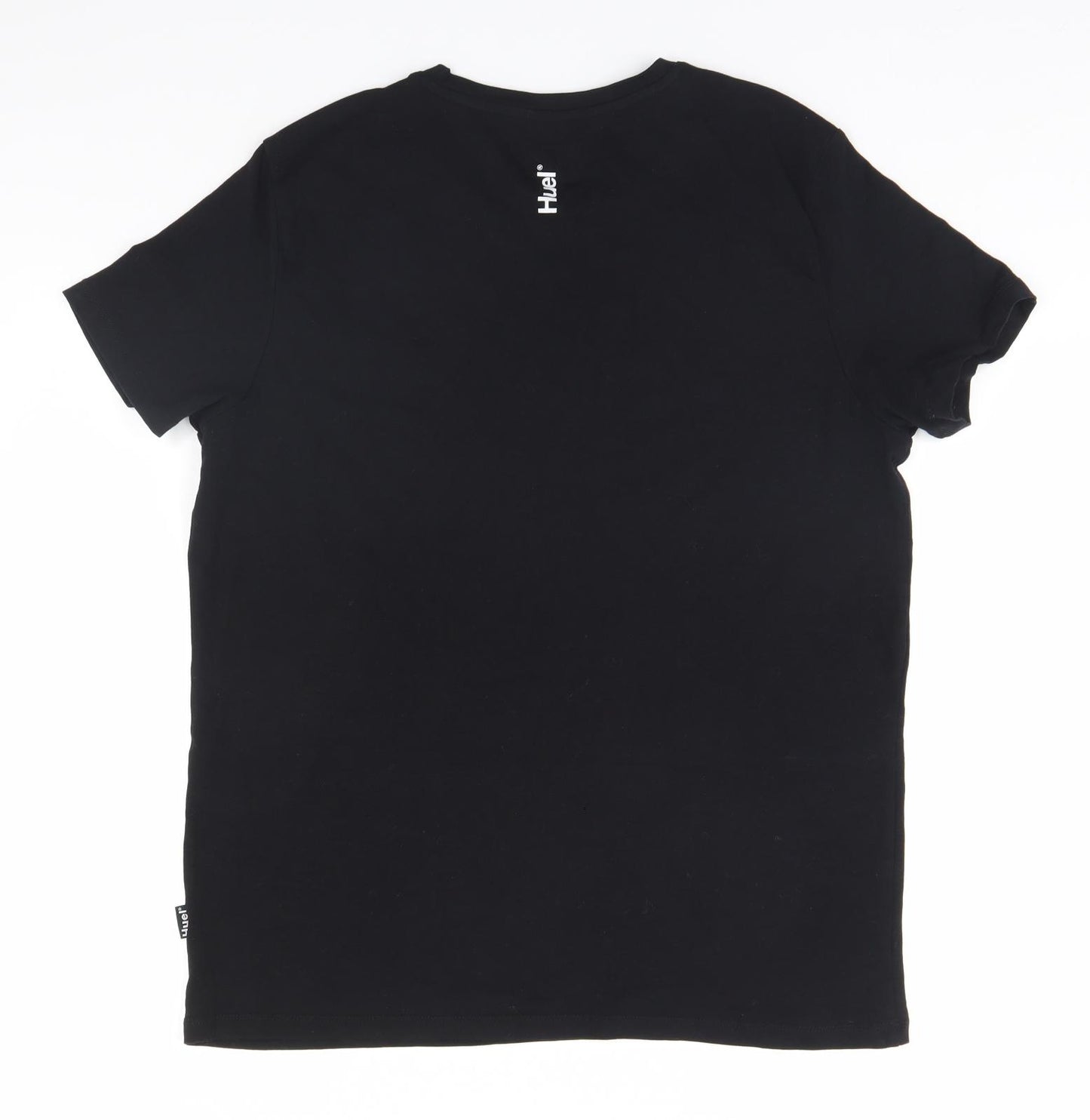 Huel Mens Black    T-Shirt Size L