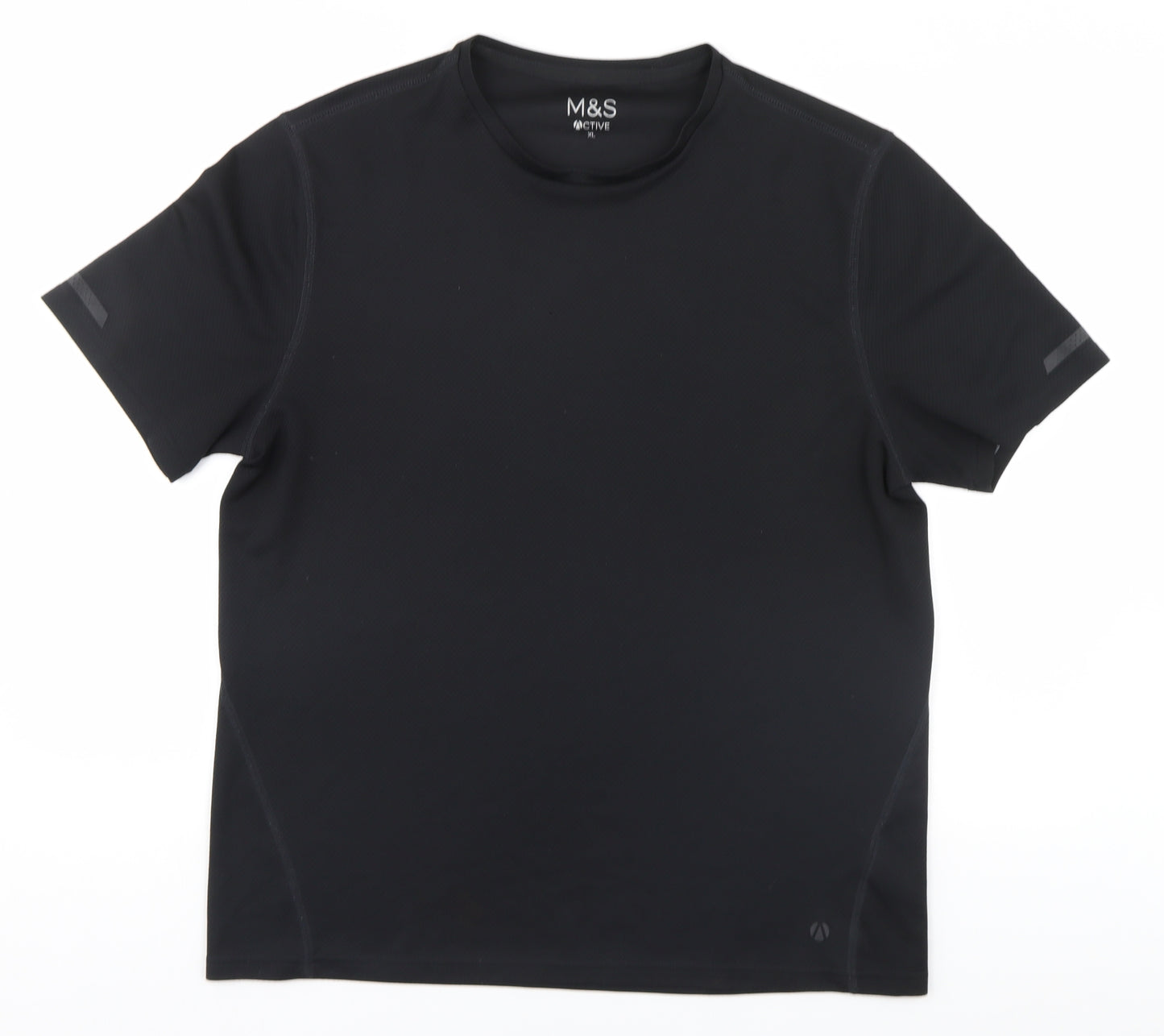 Marks and Spencer Mens Black    T-Shirt Size XL