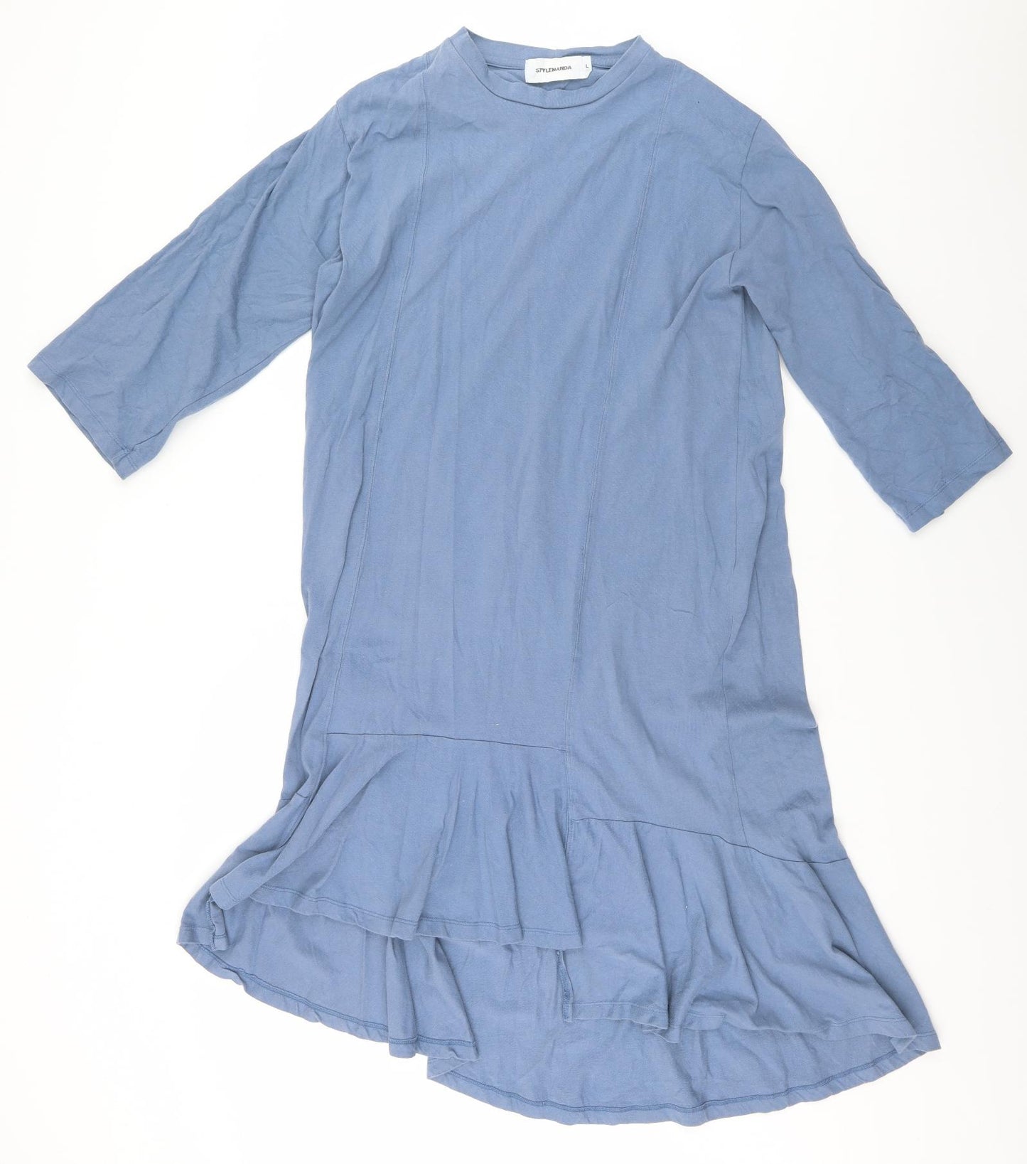 Stylenanda Womens Blue   A-Line  Size L