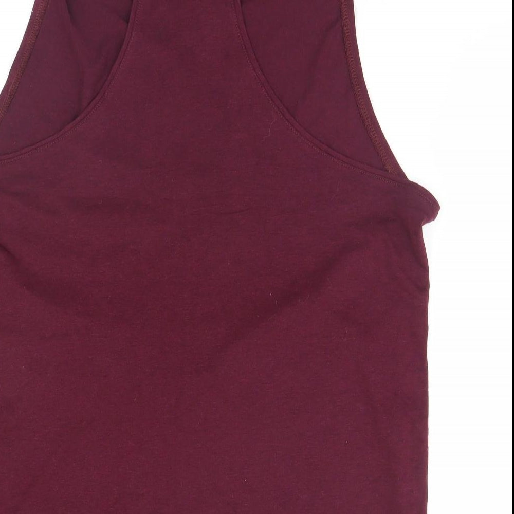adidas Womens Red   Basic Tank