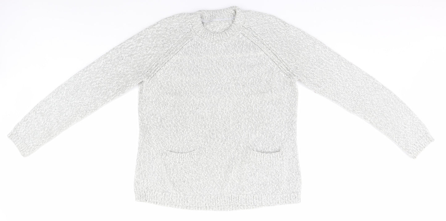 Preworn Womens Grey   Pullover Jumper Size 14