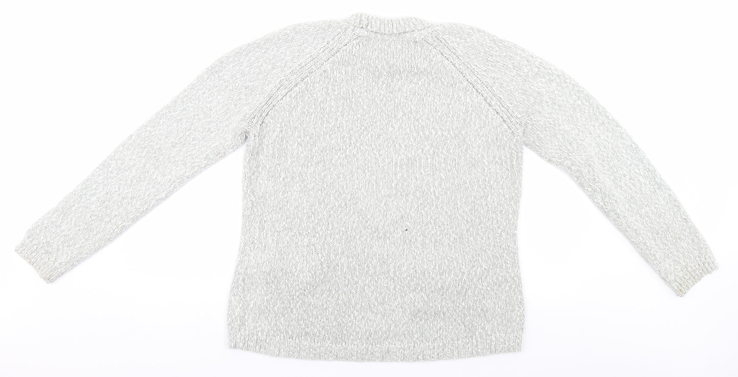 Preworn Womens Grey   Pullover Jumper Size 14