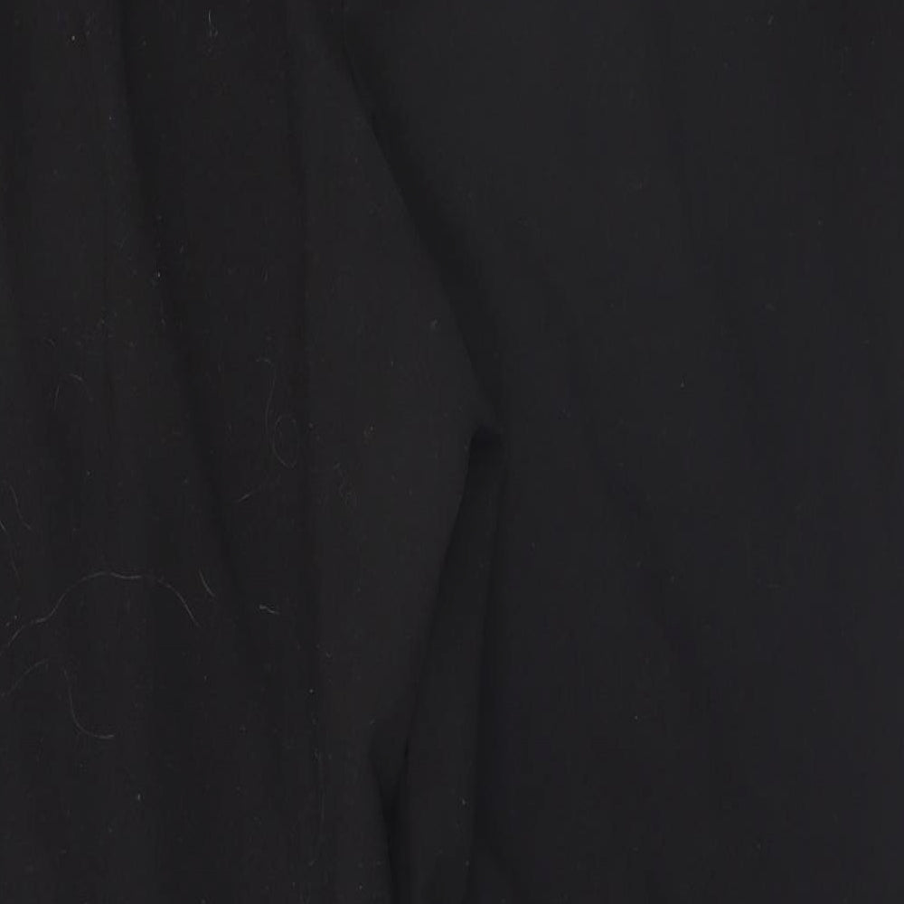 EWM Womens Black   Trousers  Size 14 L22 in