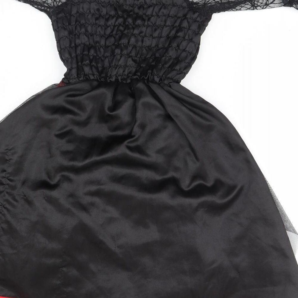 George Girls Black   A-Line  Size 5-6 Years  - Halloween