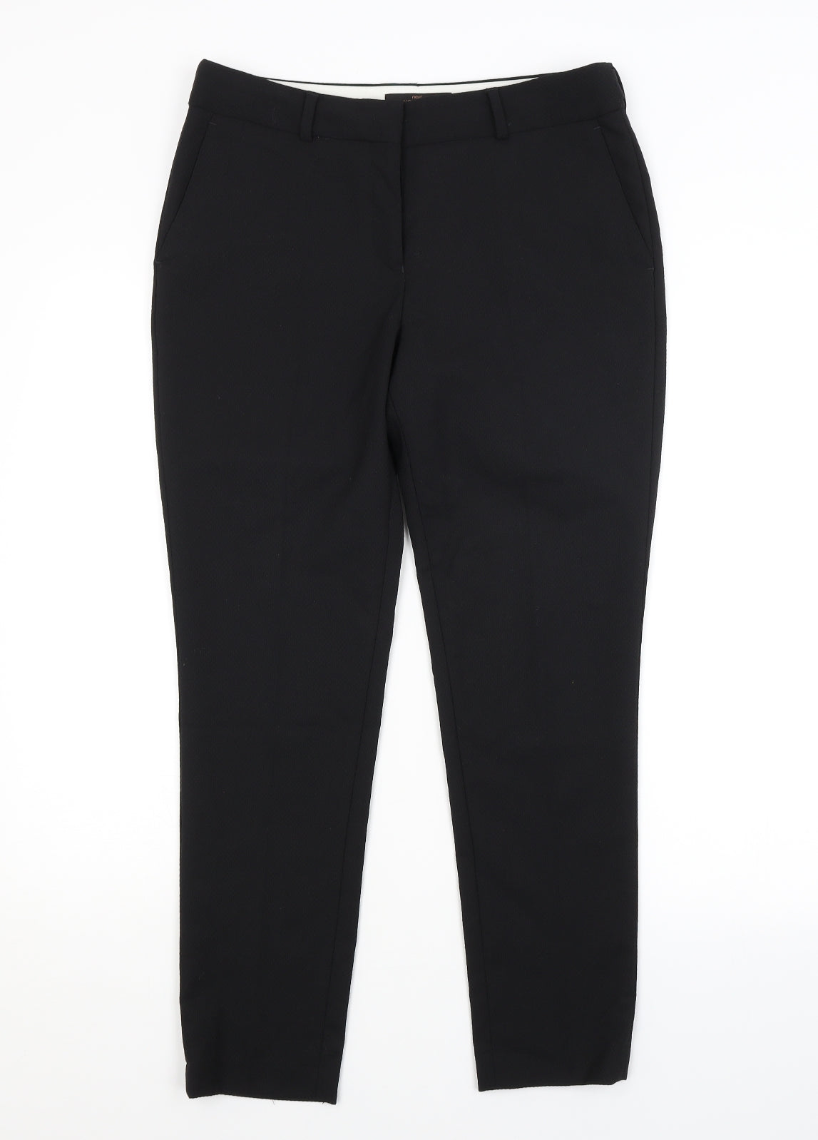 NEXT Womens Black   Trousers  Size 10 L27 in