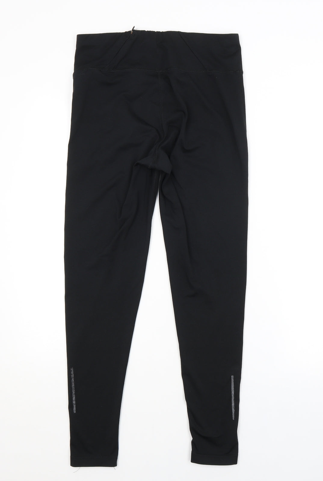 M&S Womens Black   Compression Trousers Size 12 L27 in