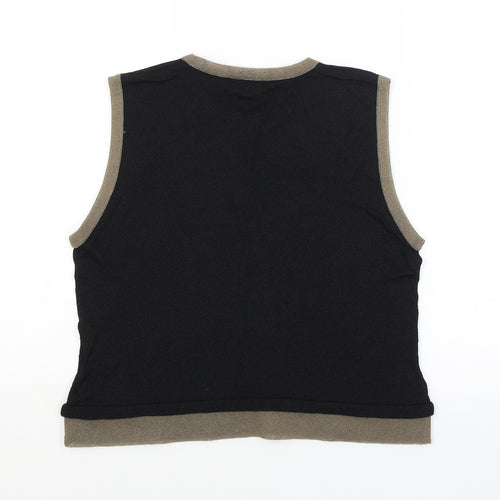 Wallis Womens Black   Vest Jumper Size 16