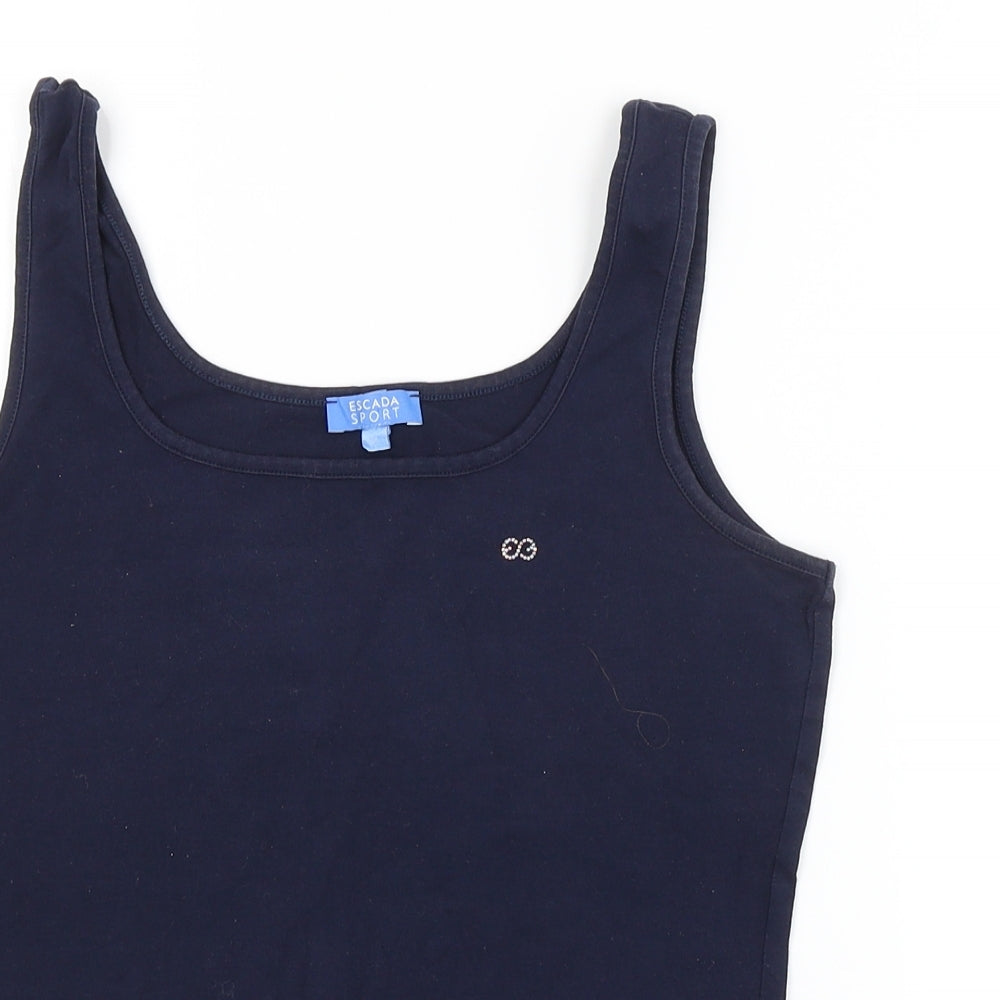 ESCADA Womens Blue   Basic Tank Size M