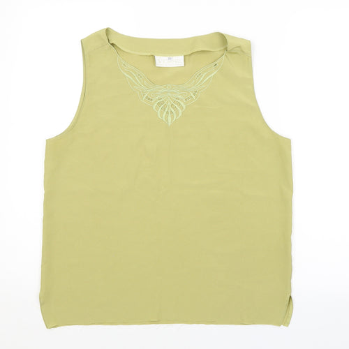 VERSE Womens Green   Basic Blouse Size 10