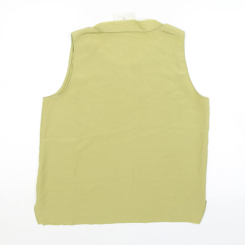 VERSE Womens Green   Basic Blouse Size 10