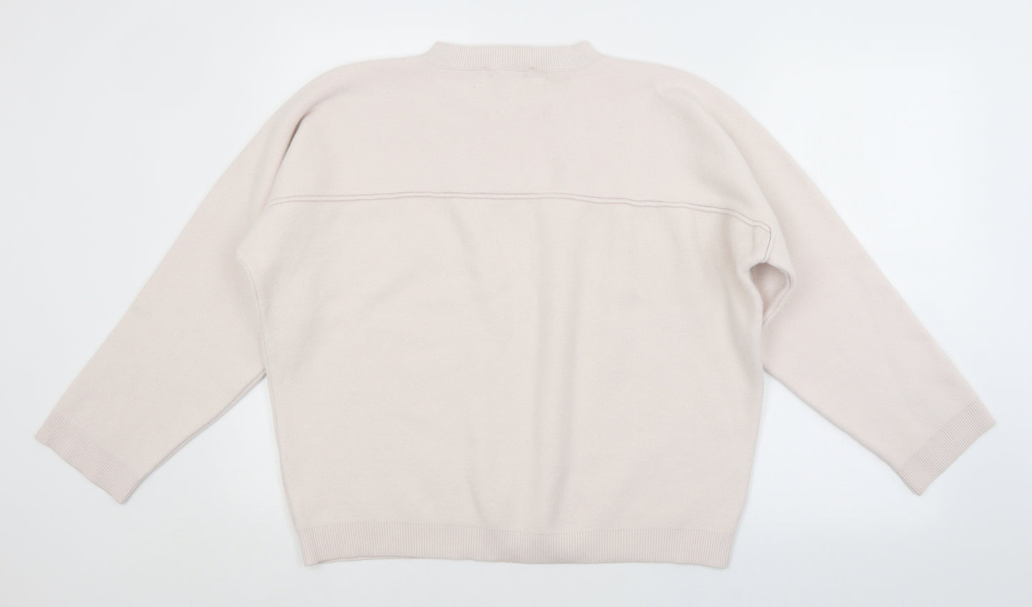 Zara Womens Pink   Pullover Jumper Size M