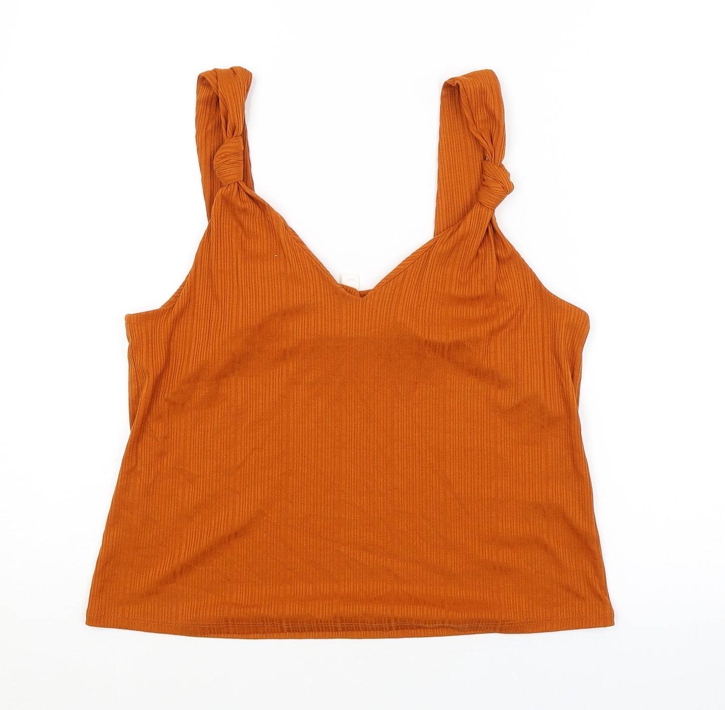 H&M Womens Orange   Cropped Tank Size L