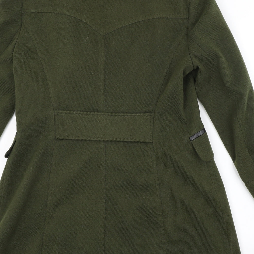 F&F Womens Green   Pea Coat Coat Size 12