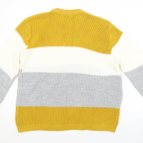 CHIC Womens Multicoloured   Pullover Jumper Size L