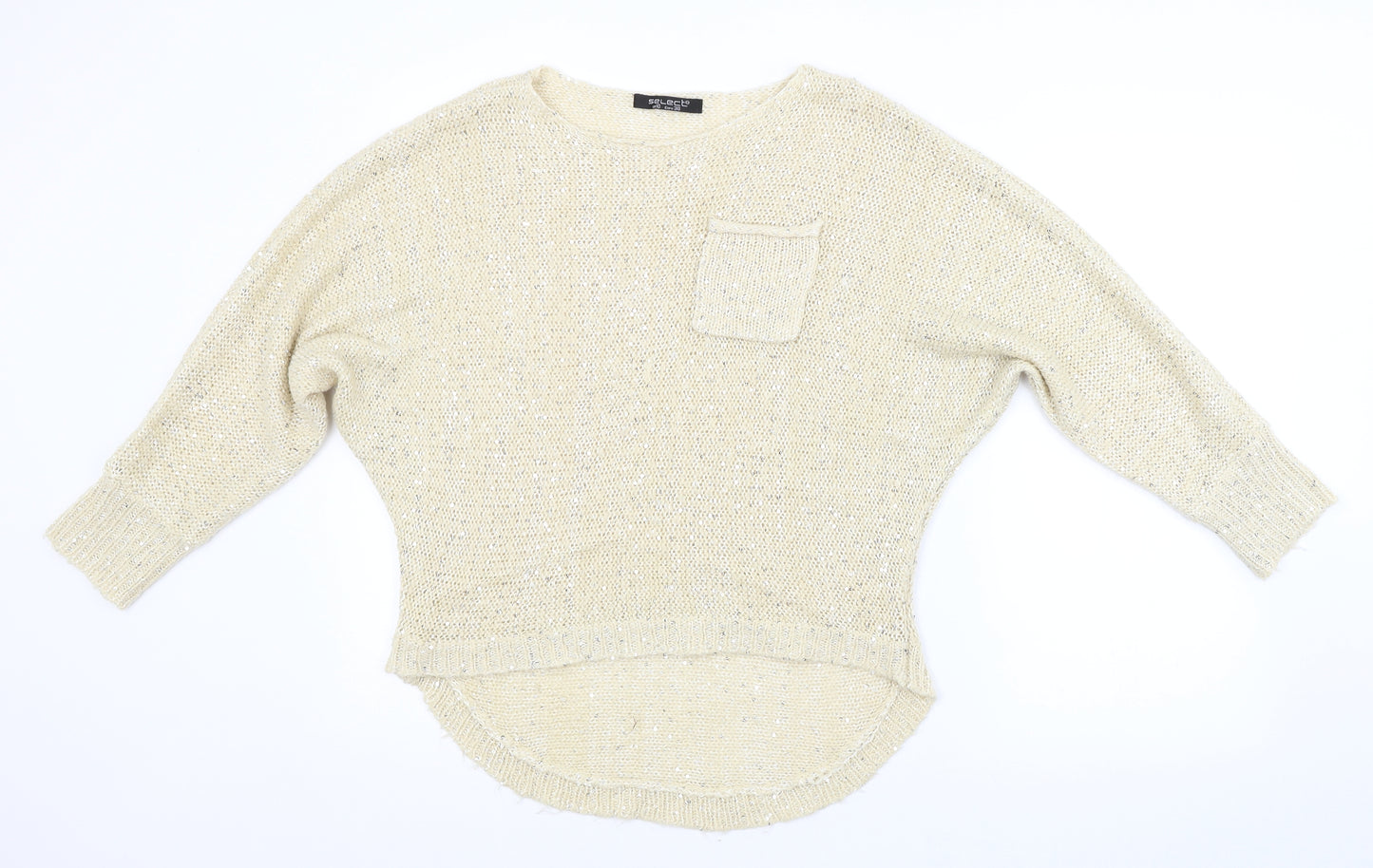 Select Womens Beige   Pullover Jumper Size 10