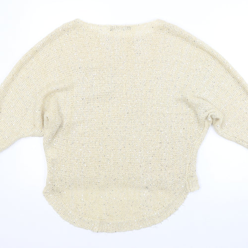 Select Womens Beige   Pullover Jumper Size 10