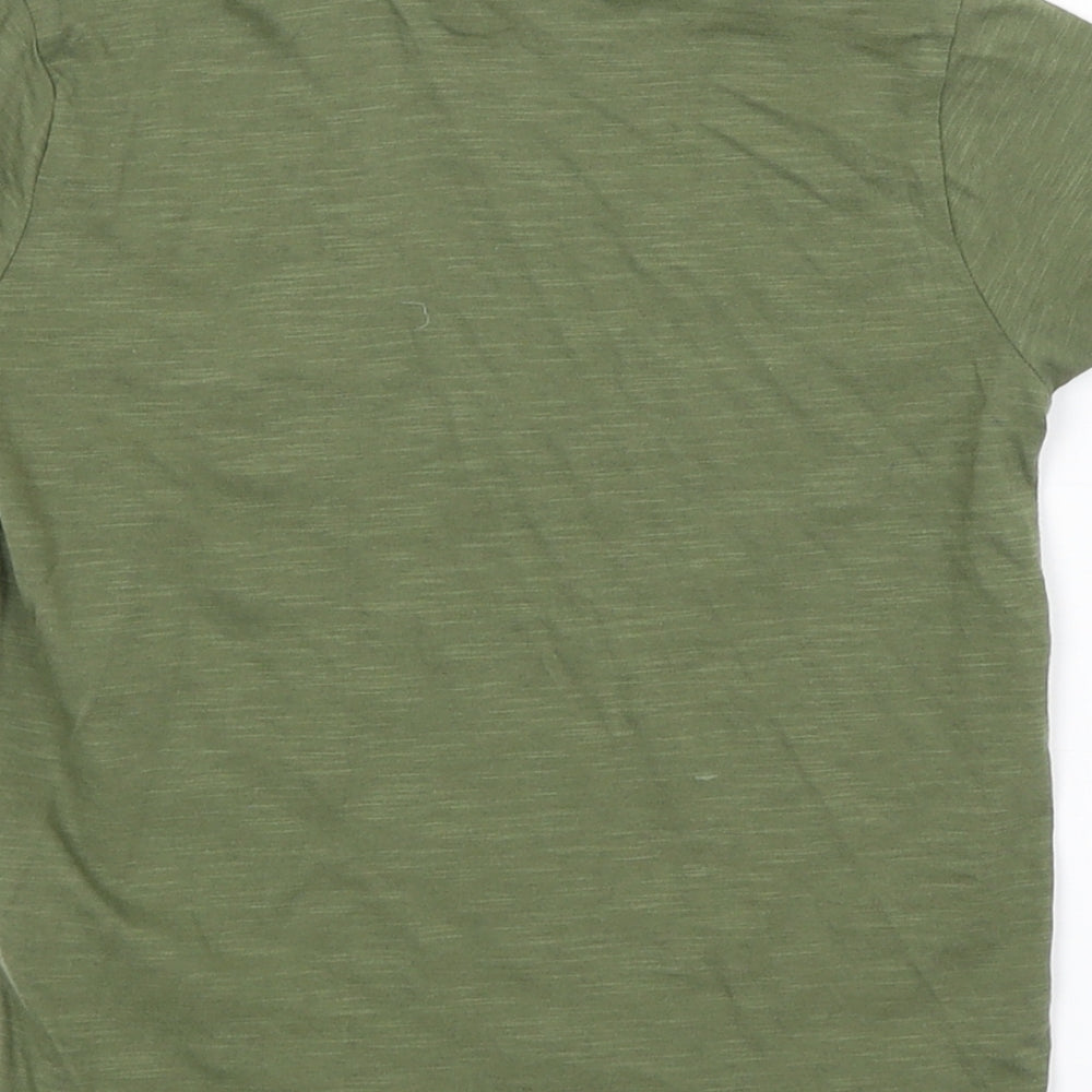 F&F Boys Green   Basic T-Shirt Size 3-4 Years  - ELEPHANT