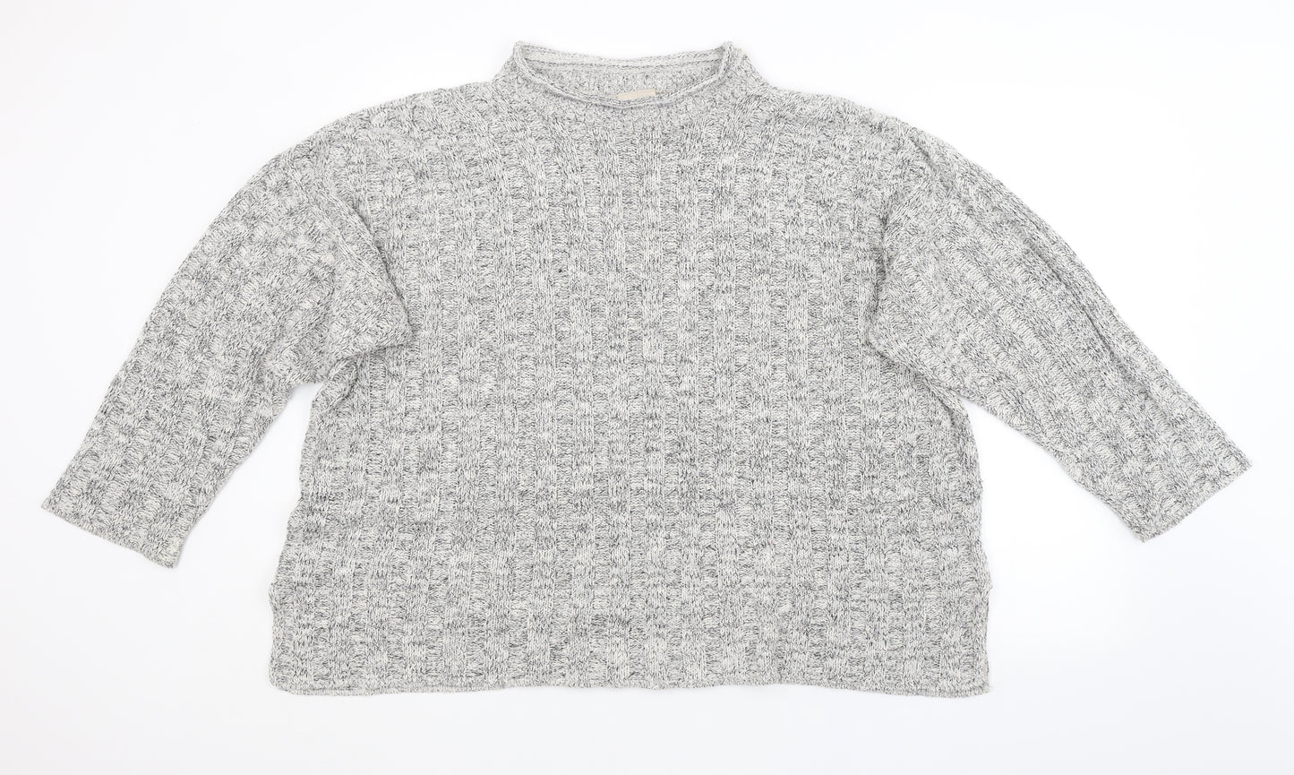 MACKAYS Womens Grey   Pullover Jumper Size 18