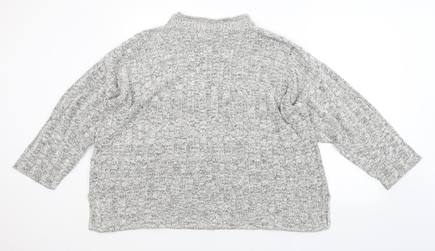 MACKAYS Womens Grey   Pullover Jumper Size 18