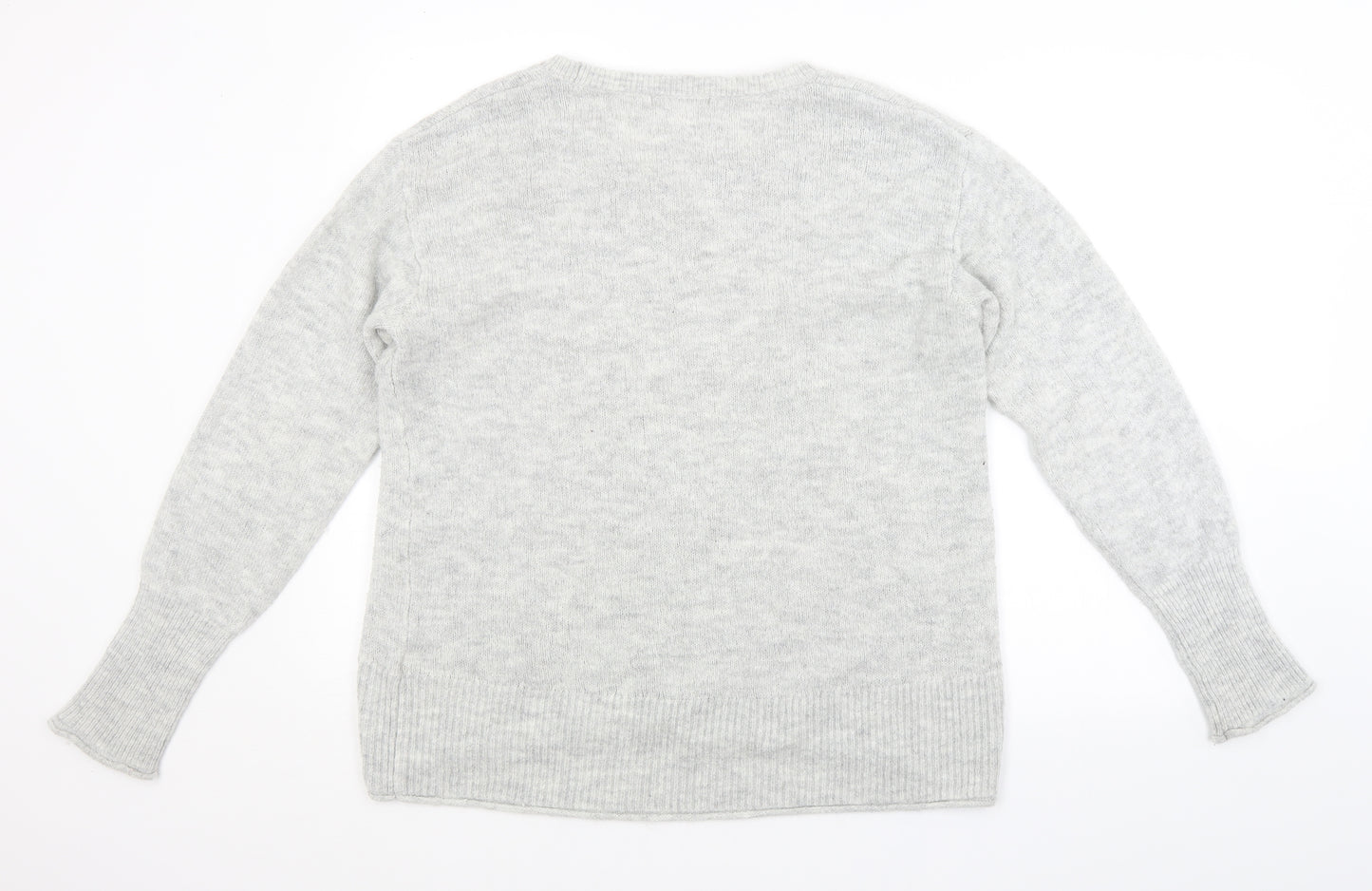 H&M Mens Grey   Pullover Jumper Size L