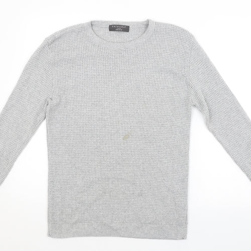 Primark Mens Grey   Pullover Jumper Size L