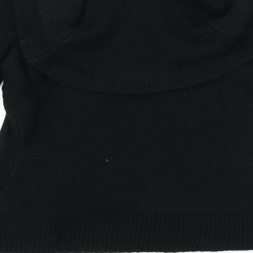 M&S Womens Black   Cardigan Jumper Size 8