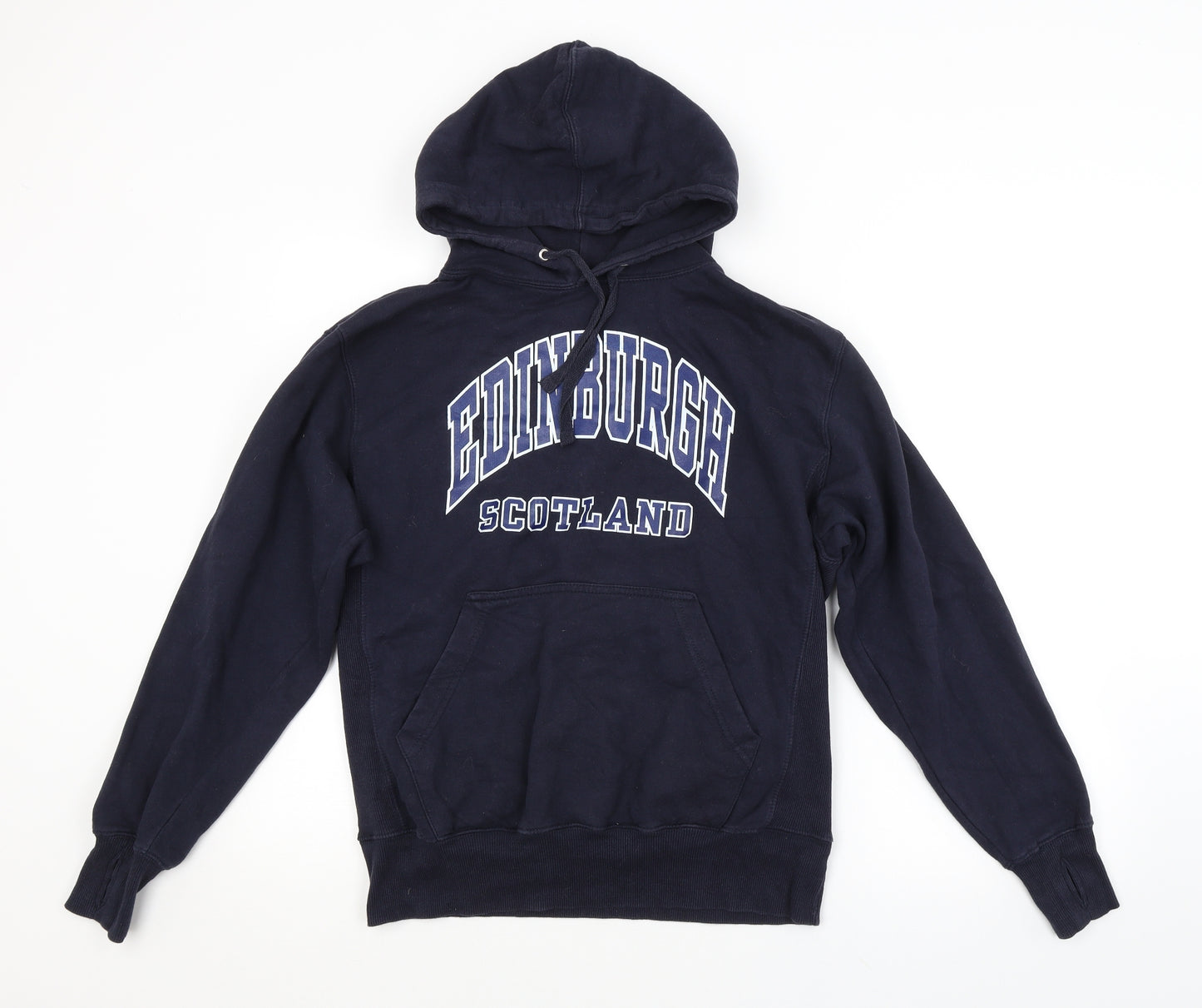 Preworn Mens Blue   Pullover Hoodie Size M
