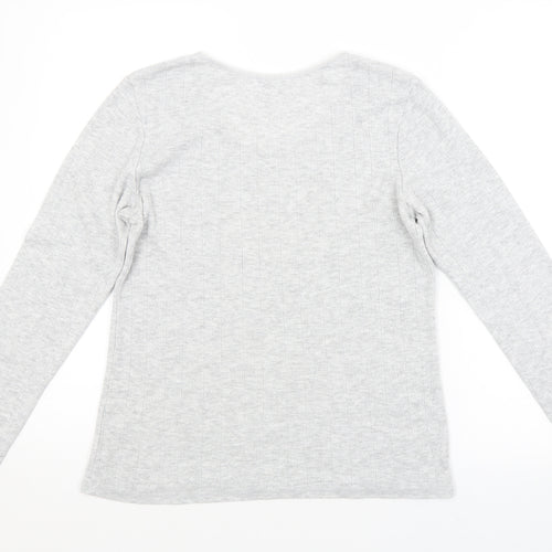 M&S Womens Grey   Pullover Jumper Size 16
