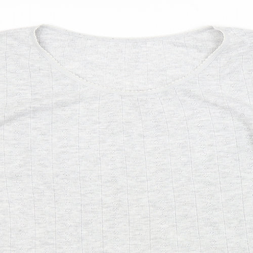 M&S Womens Grey   Pullover Jumper Size 16