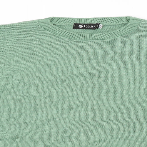 Pearl Womens Green   Pullover Jumper Size 14
