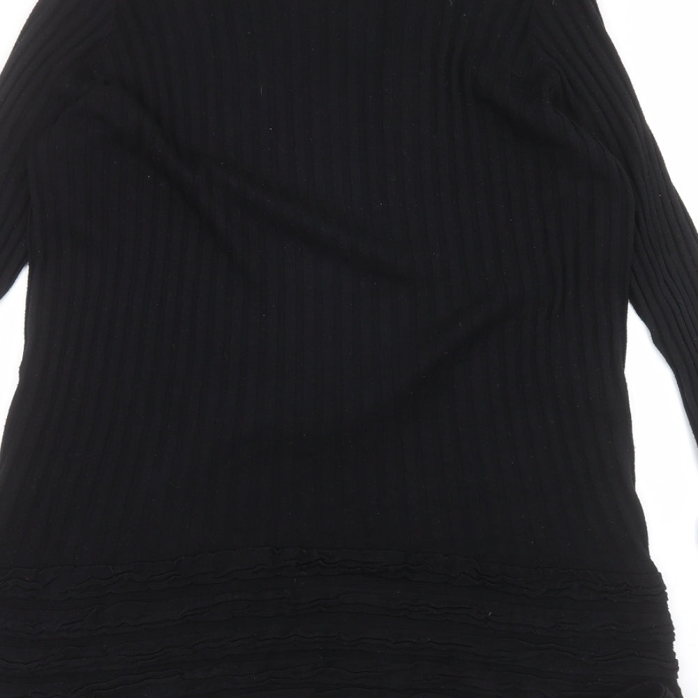 Per Una Womens Black   Cardigan Jumper Size 22