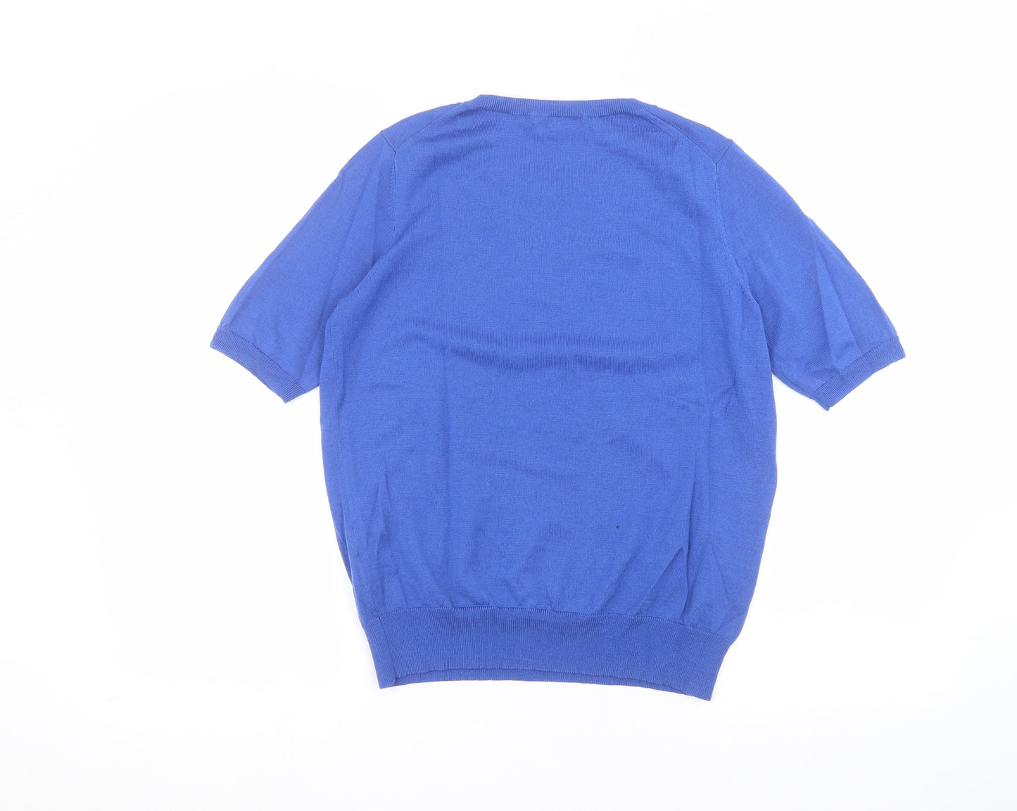 Uni Womens Blue   Basic T-Shirt Size L