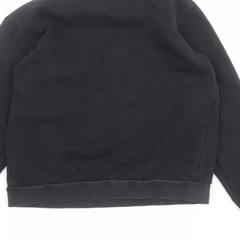 adidas Boys Black   Pullover Jumper Size 11-12 Years