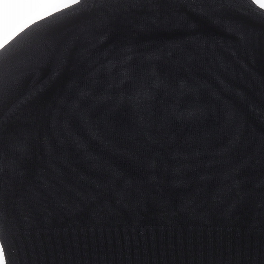 Casual Club Womens Black   Pullover Jumper Size 20