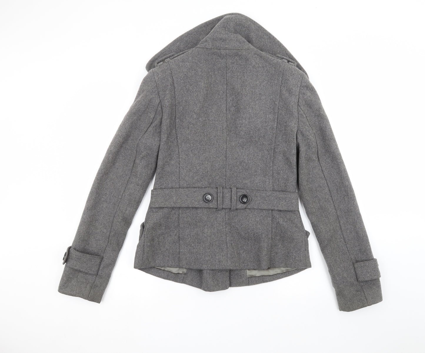 Topshop Womens Grey   Jacket  Size 12