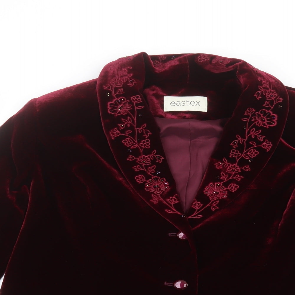 Eastex Womens Red   Jacket  Size 14